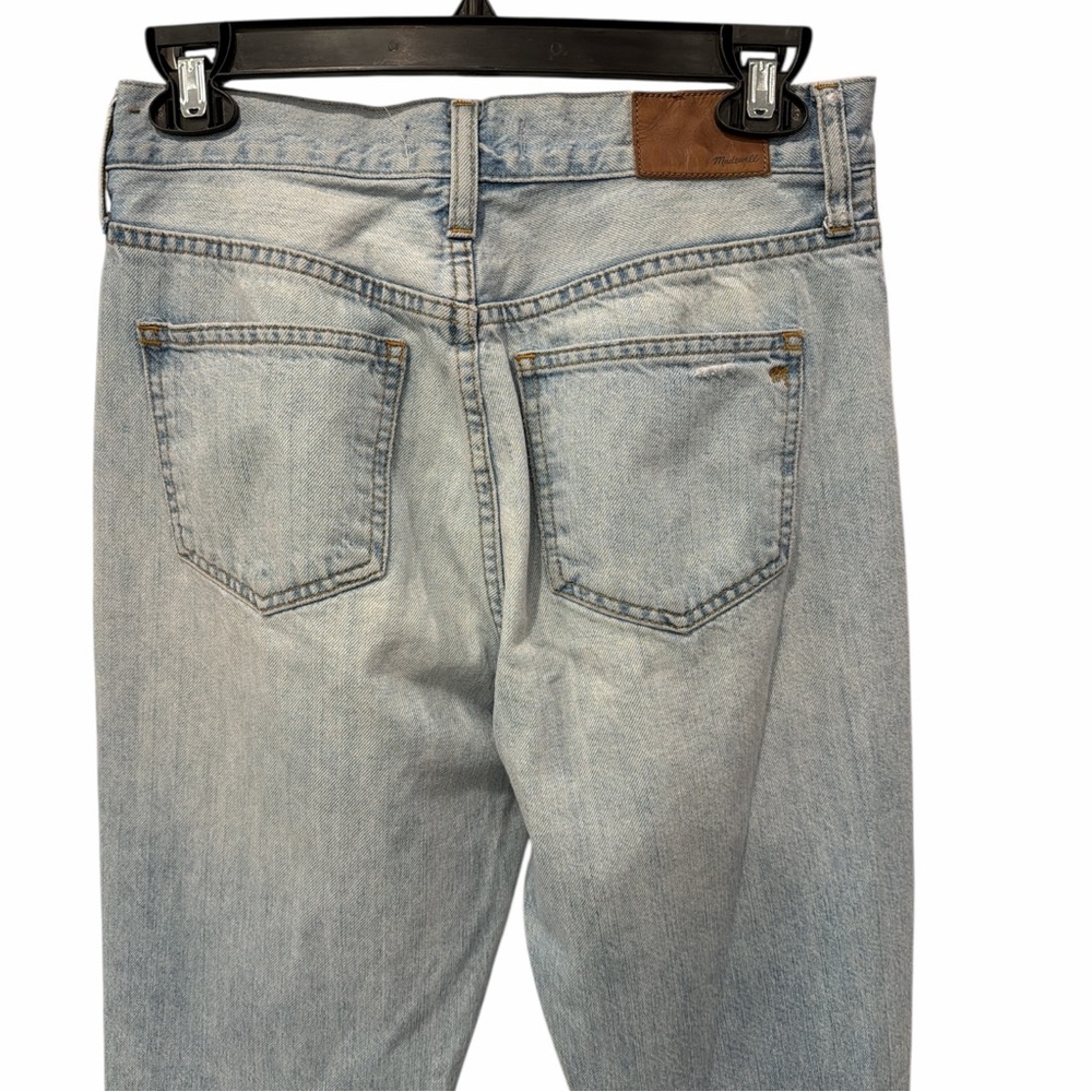 Madewell The Perfect Summer Jean High Rise Straight Leg Light Wash Denim Size 27 - Picture 5 of 10